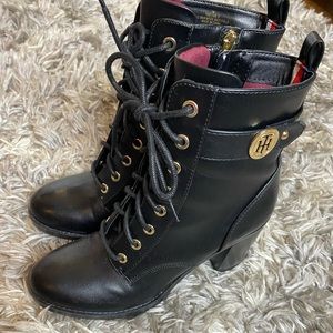 Tommy Hilfiger Black Boots